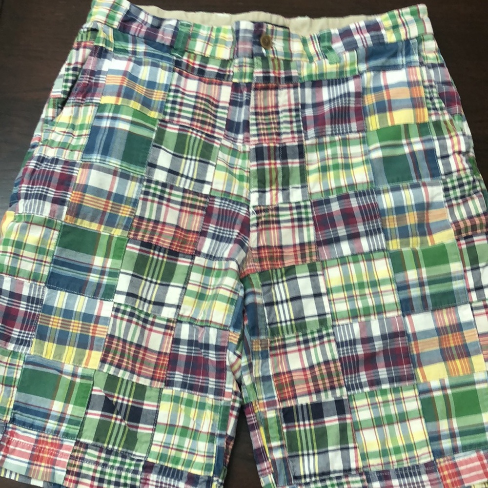 Tommy Hilfiger multi colored plaid shorts